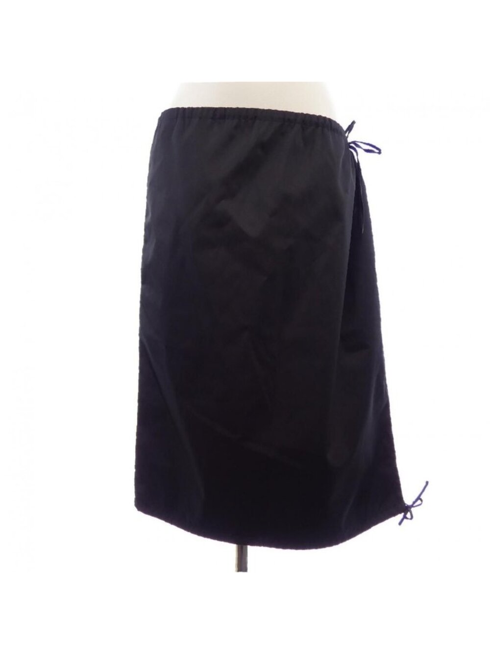 Prada Triangle Logo Skirt